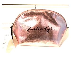 Kendall and Kylie Pink Metallic Makeup Bag